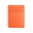 Leather Nappa Magnetic Money Clip Wallet