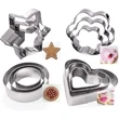 3 pcs Set of Stainless Steel Cookie Cutter