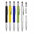 6 in 1 Metal Multitool Tech Tool Screwdriver Pen with Ruler