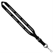 3/4" Polyester Lanyard with Metal Crimp & Swivel Snap Hook