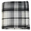 Oversized Classic Plaid Sherpa Throw