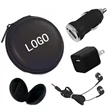 Travel Charging Kit with Earbuds