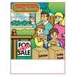 Real Estate Imprintable Coloring Book