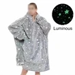 Luminous Oversized Sweatshirt Blanket