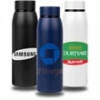 The Cobra 20oz. Powder-Coated Stainless Steel Water Bottle