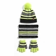 Kids Hat Scarf Gloves Set Toddler Winter Knit Beanies