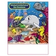 Sea Creatures Imprintable Coloring Book