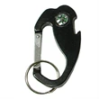 Jumbo size 4 in 1 carabineer with compass and bottle opener