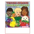 Veggie Strong Imprintable Coloring Book