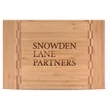 Bamboo Cutting Board with Butcher Block Inlay 15" x 10 1/4"