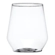 12 oz. Stemless Plastic Wine Glass