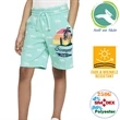 250G Fleece Sporty Youth Shorts w/ Fade & Wrinkle Resistant