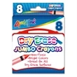 8 Pack Jumbo Dry Erase Crayons