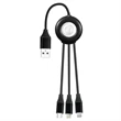 Giraffe 3-in-1 Light Up Charing Cable