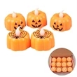 Halloween LED Pumpkin Candle