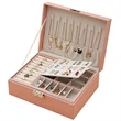 2 Layer Women Jewelry Box Organizer