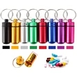 Aluminum Metal Pill Box Case Organizer