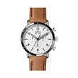 Shinola The Canfield Sport Leather Strap Watch