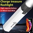 Outdoor Mini Flashlight With Power Bank