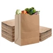 Kraft Brown Paper Grocery Bags CUSTOM YOUR LOGO AND SIZE