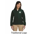 Harriton Ladies' 8 oz. Full-Zip Fleece
