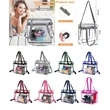 Stadium Approved Clear Tote Bag with Zipper Closure