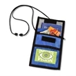 Tradeshow Neck ID Wallet Badgeholder with Lanyard