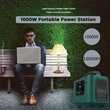 Outdoor Solar Generator with Super Fast Charge 1000W