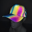 Rainbow Reflective Baseball Casual Night Cap