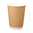 Khaki Paper Hot Disposable Cup Suitable for Offices Home