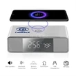 Encino Bluetooth Speaker and Wireless Charging Desk Clock