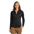 Port Authority Ladies Vertical Texture Full-Zip Jacket.