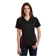 Sport-Tek Ladies PosiCharge Micro-Mesh Colorblock Polo.