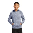 Youth PosiCharge Electric Heather Fleece Hooded Pullover