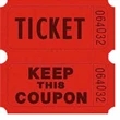 Tickets - Stock Blank Double Raffle