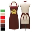 12 oz. Woven knitted Adjustable Kitchen Aprons w/ 2 Pockets