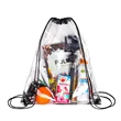 PVC Clear Drawstring Backpack