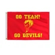 Devil Mascot Flags