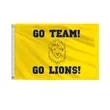 Lion Mascot Flags