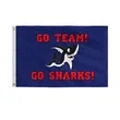 Shark Mascot Flags