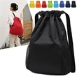Nylon Drawstring Backpack