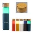 20OZ Glass Bottle with Bamboo Lids