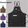 Chef  Canvas Cross Back Apron with Pockets