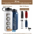 32 oz Vacuum Insulated Stainless Steel Bottle