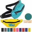 Waterproof Ribstop Waist Fanny Pack w/ 2 Zippers (13"Wx 6"H)