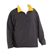 Polar fleece reversible 1/4 zip jacket