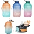 1 Gallon Motivational Water Bottle with Straw