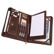 Multifunctional Leather Laptop Briefcase Portfolio Bag