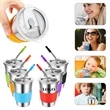 Kids Cups with Straws Spill Proof