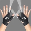 Led Flashlight Fingerless Gloves